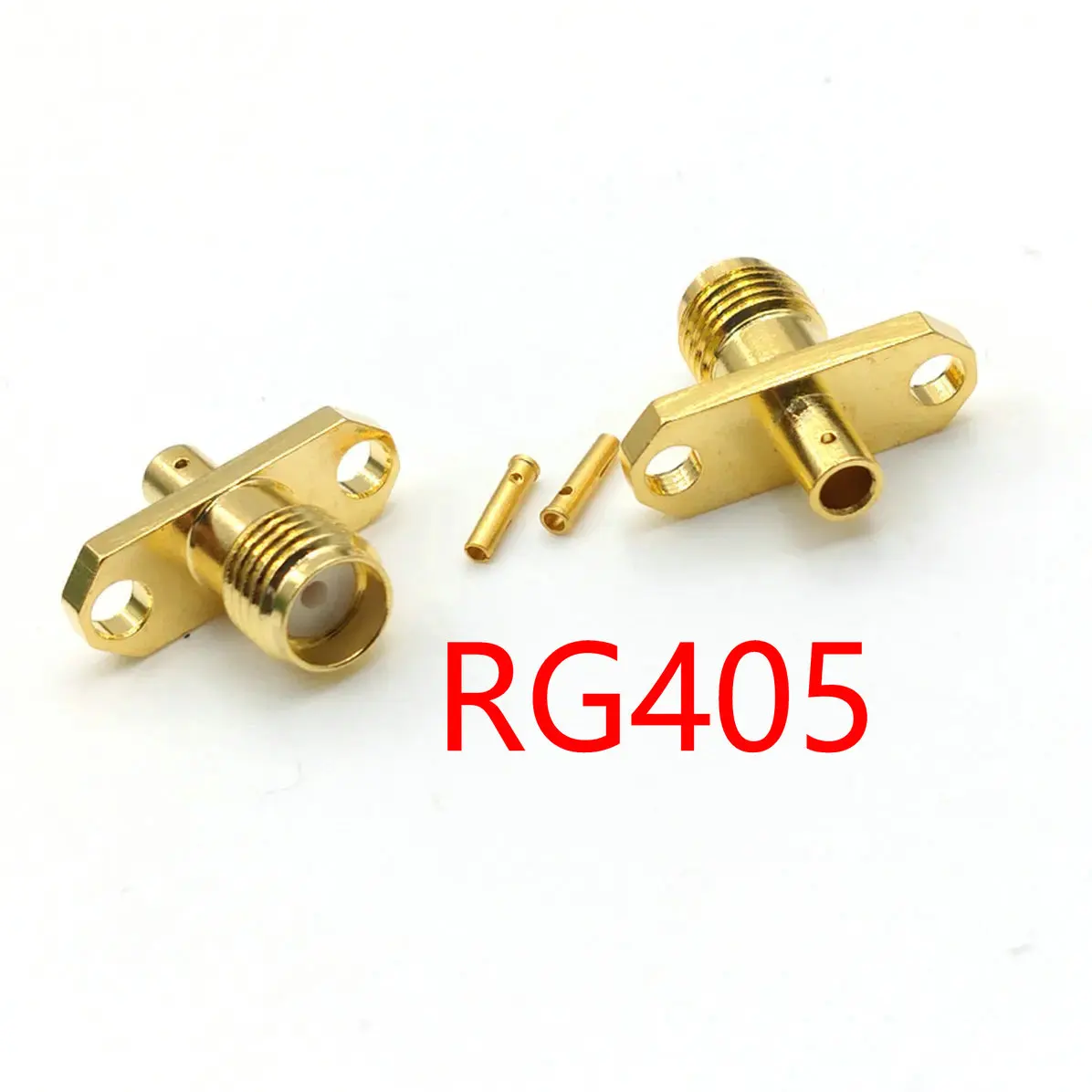 

connector SMA Connector SMA Female Jack for semi-rigid RG405 0.086 Coaxial Cable Adapter