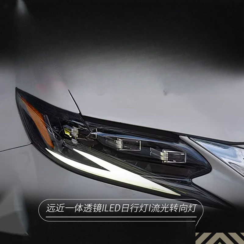 

Фара в сборе для Lexus ES 2013-2017 с модифицированными светодиодными ДХО и динамическим поворотником