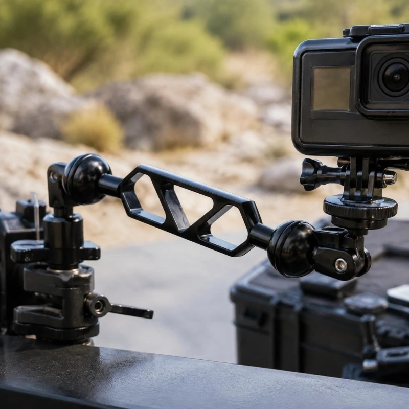 Kameralichtpositionierungs-Verlängerungsarm für Tauchfotografie-Rigs M76A – Detail 1