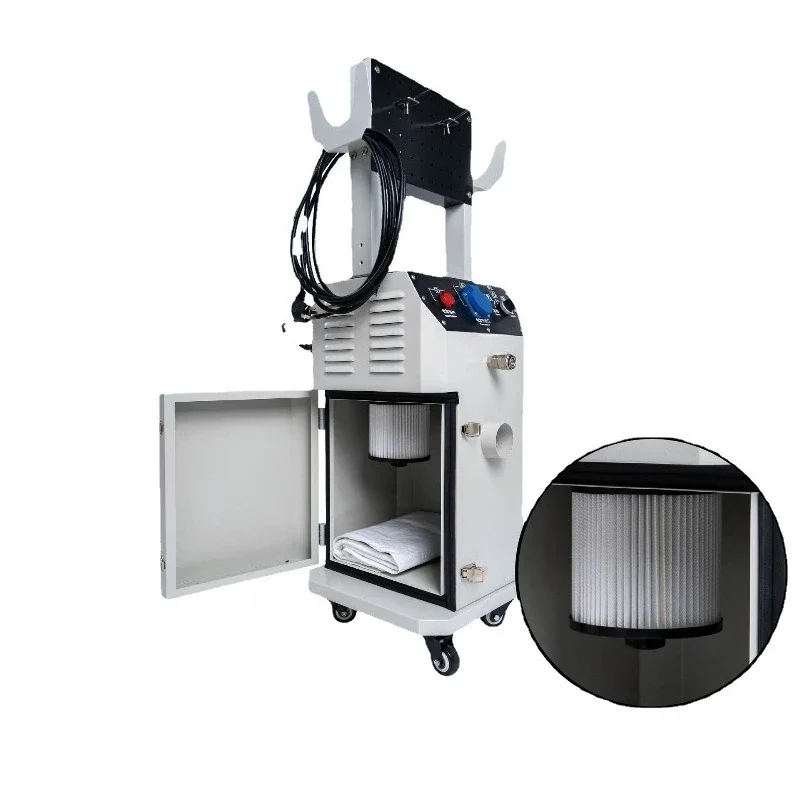 110V Electric Dustless Dry Mill Automobile Pneumatic Vacuum Spray Paint Grinding Paint Sandpaper Pneumatic Grinder
