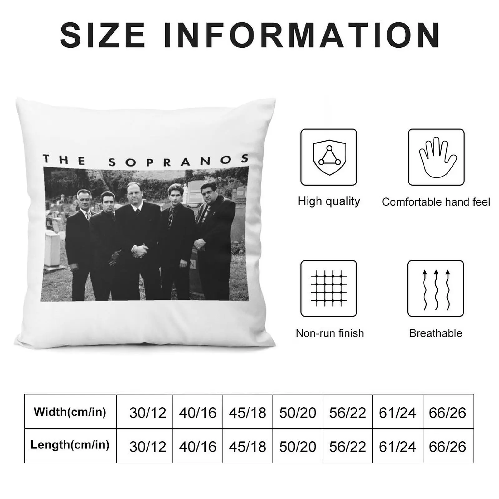 The Sopranos - Retro Throw Pillow christmas decorations 2025 Decorative Pillow Covers For Sofa Cushions For Sofa pillow