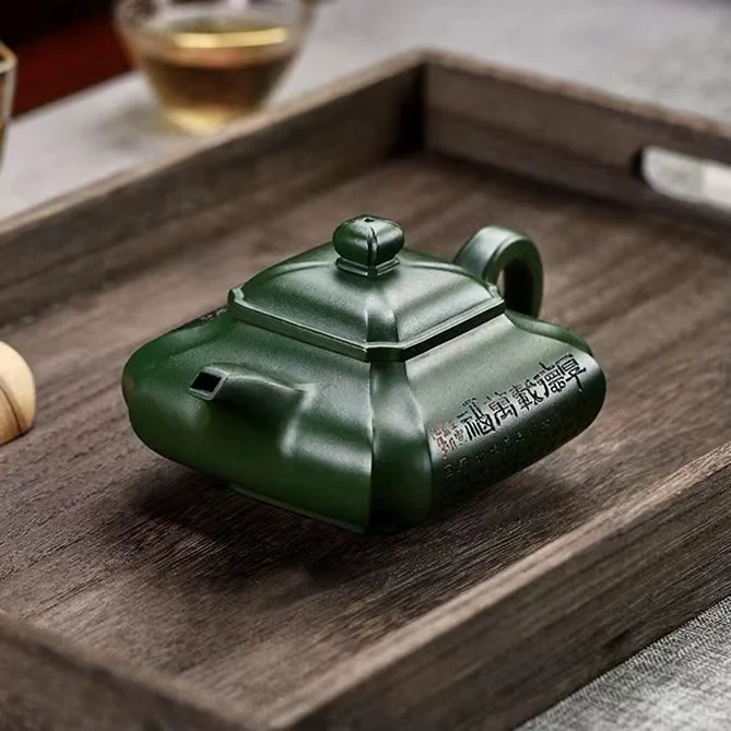 

Чайник ручной работы из фиолетовой глины, большой емкости, для заваривания чая, традиционный китайский, ручной работы