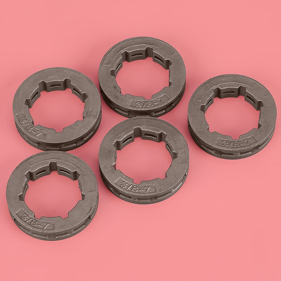 5Pcs Chainsaw Rim Sprocket 3/8