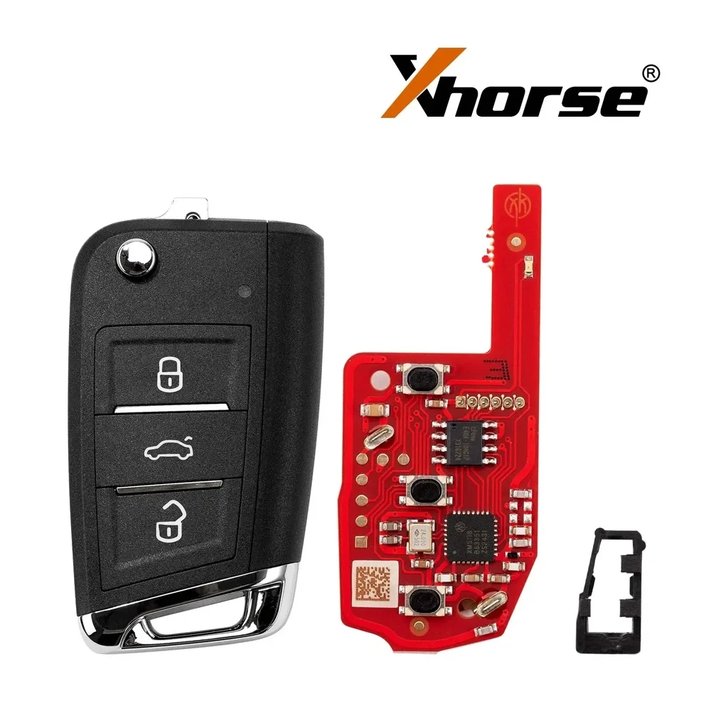 

XHORSE XKMQB5EN 2nd Generation Universal VVDI Remote Car Key MQB Style 3 Buttons Auto for V-W for VVDI2 Programmer Tool 5pcs/Lot
