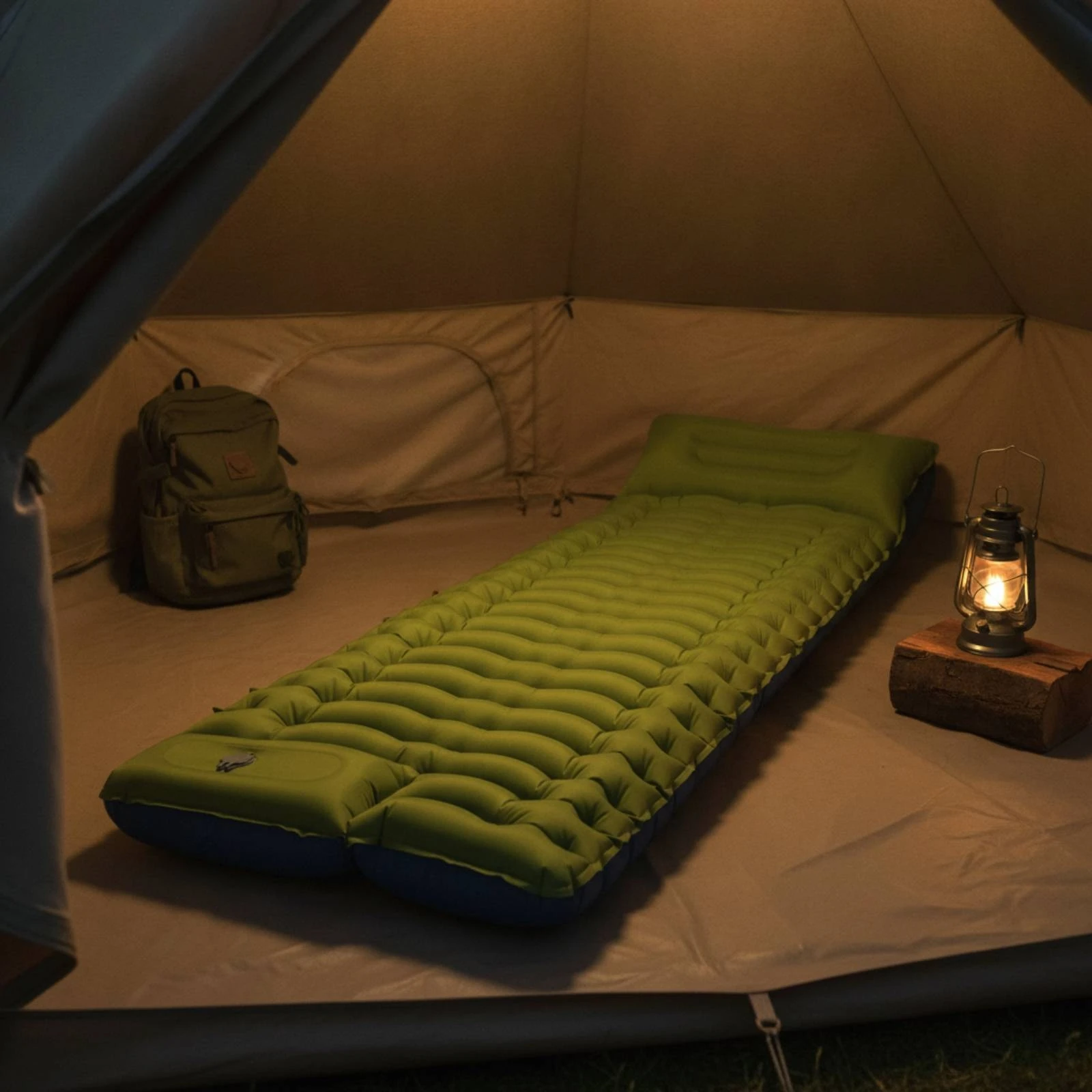 Inflatable Sleeping Pad Moistu - Inflatable Camping Sleeping Pad Pillow recension och pris
