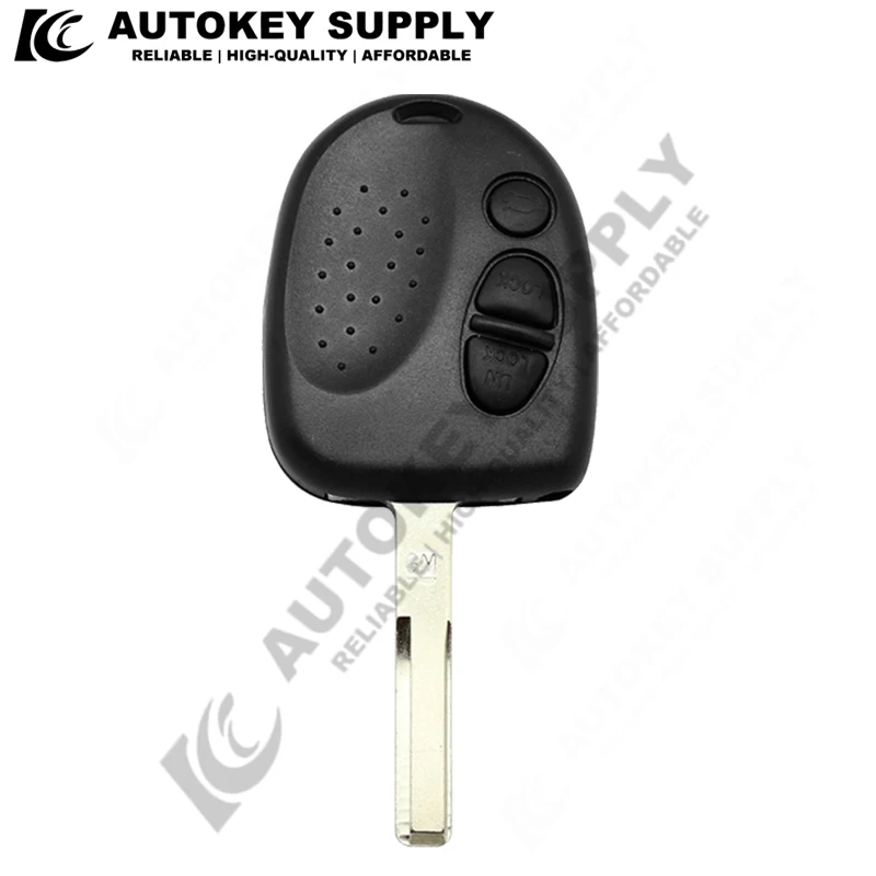 Autokeysupply AKGMS202 2 3 Button Remote Car Case Key Shell For Chevrolet/Buick/Holden