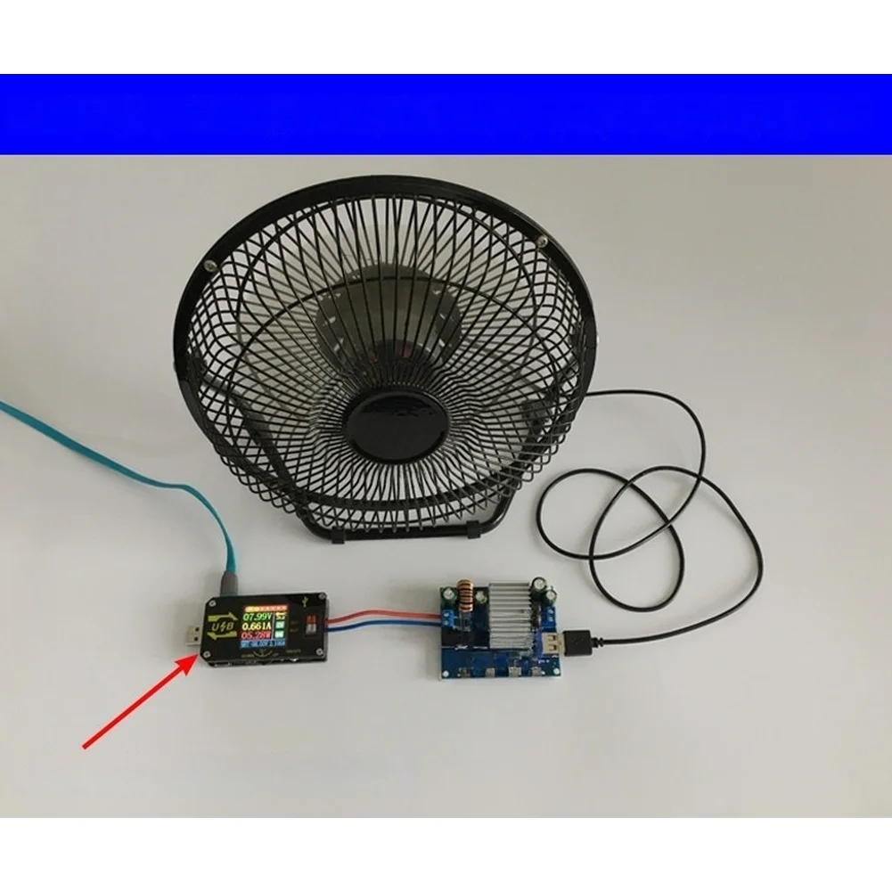 Digital Adjustable DC Power Supply 35W 0.6V to 30V 0A to 4A with Soft Start Reverse Polarity and Thermal Protection