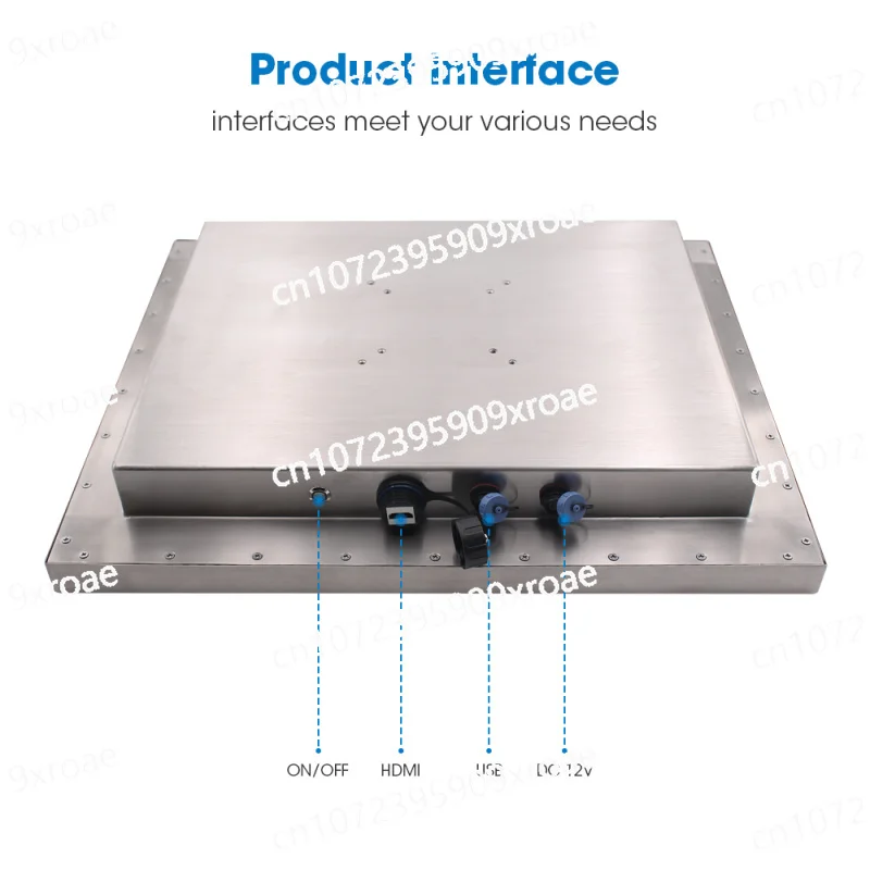 Industrial Monitor Capacitive Waterproof Ip65 67 68 Screen Lcd Embedded Fanless