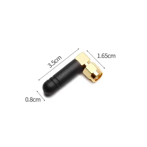 st 2.4G Mini WiFi-antenn 2dBi SMA-hane-kontakt för moderkortmodem USB-adapter AP-klient FPV-sändarförlängare 10 best sales antenn sma - №10