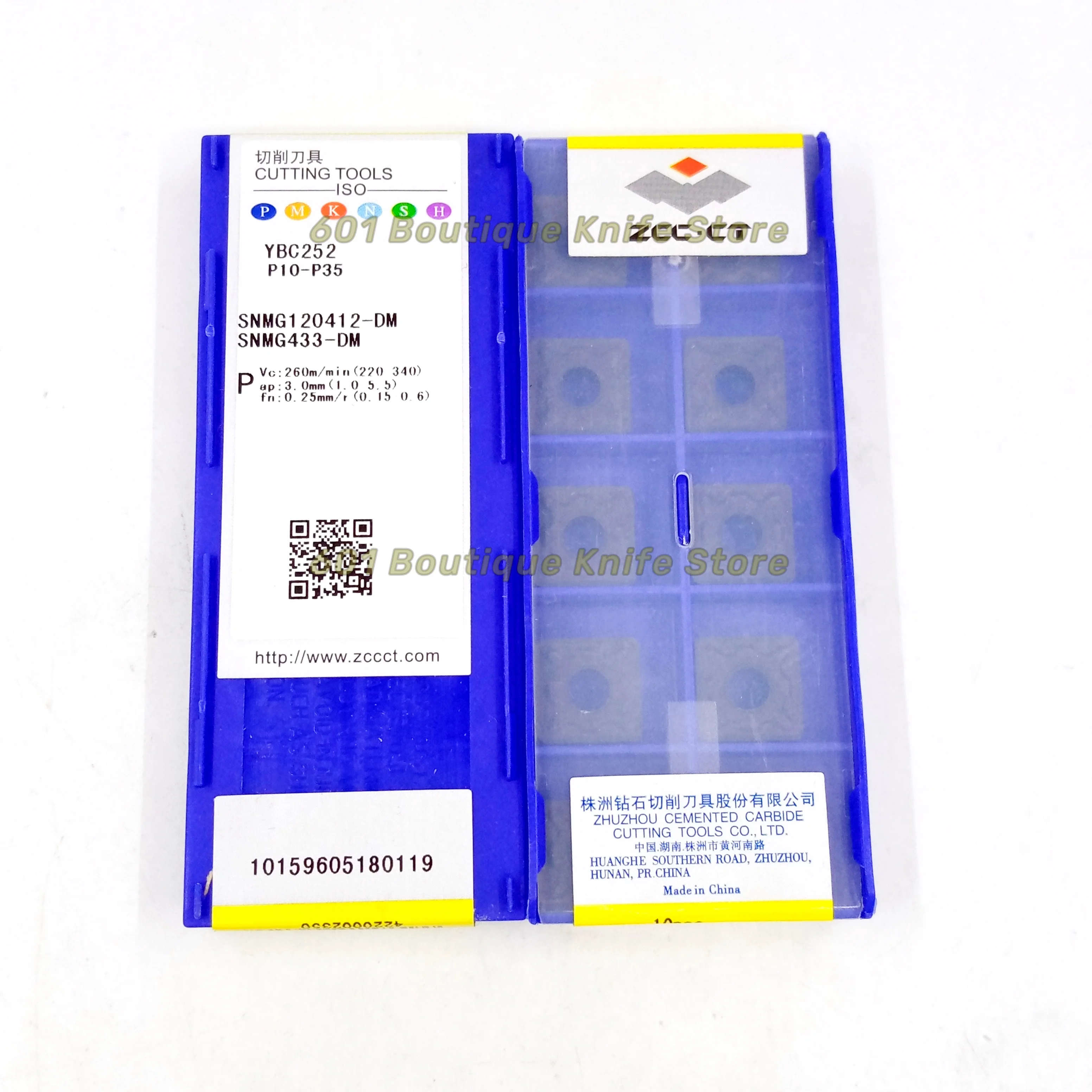 Free shipping ZCCCT SNMG120412-DM SNMG120412-DM  cnc carbide turning inserts