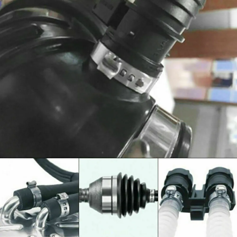 Car Parts CV Boot Clamp Adjustable Axle Clip Crimp Drive Shaft Joint Kits Replacement For Rubber CV Joint Boot