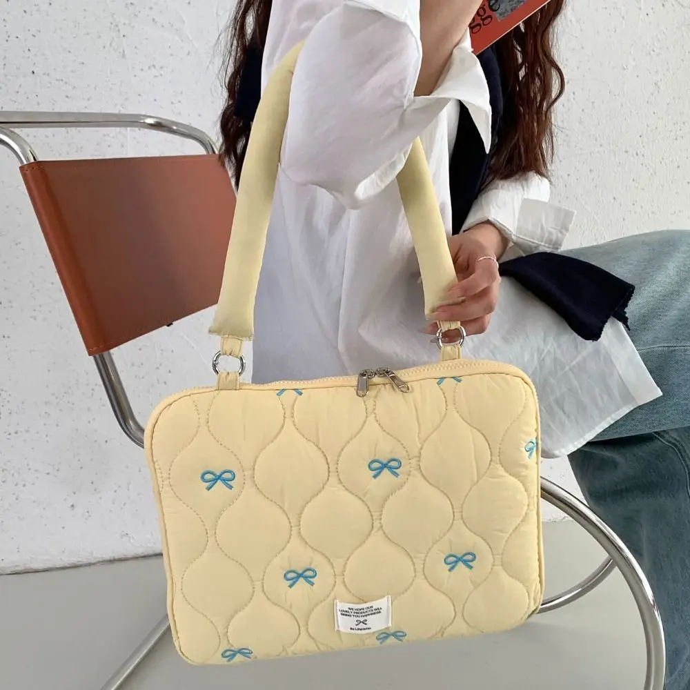 Nowa torba na laptopa 13-15,6 cala, duża pojemność, etui na tablet z kokardą, wielofunkcyjna, odporna na wstrząsy torba na laptopa. — zdjęcie produktu 3