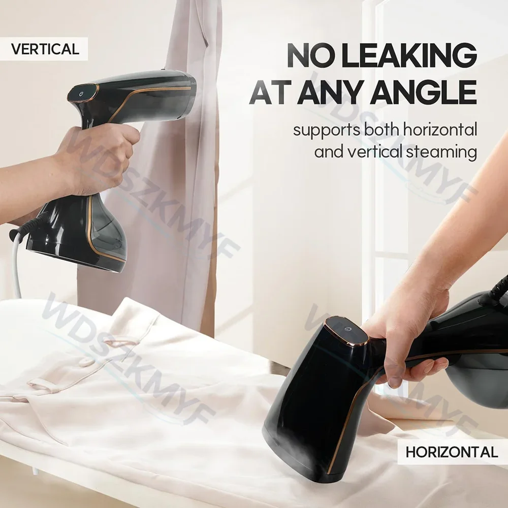 Portable Clothes Steamer 3 Modes LCD Display Vertical Flat Ironing Handheld Garment Steam Iron Home Travel Wrinkle Remover