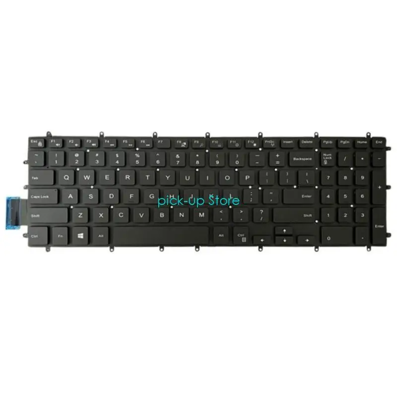 

Q5WA Engineering Plastic No Backlit Keyboards for G3 15 3579 3779 15 5587 G7 15 7588 Laptops