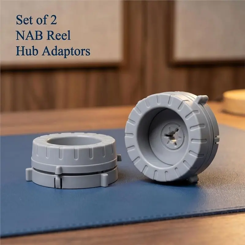 T23C Silicone Height Adjustment Spacers Included In 1 Pair For Open Reel Tape Machines For Tascam TEAC Nab Hub Adapter Set