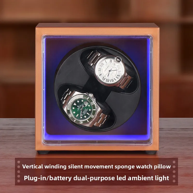 

Автоматический механизм для подзавода часов из искусственной кожи с универсальным сетевым кабелем, модные новые модели