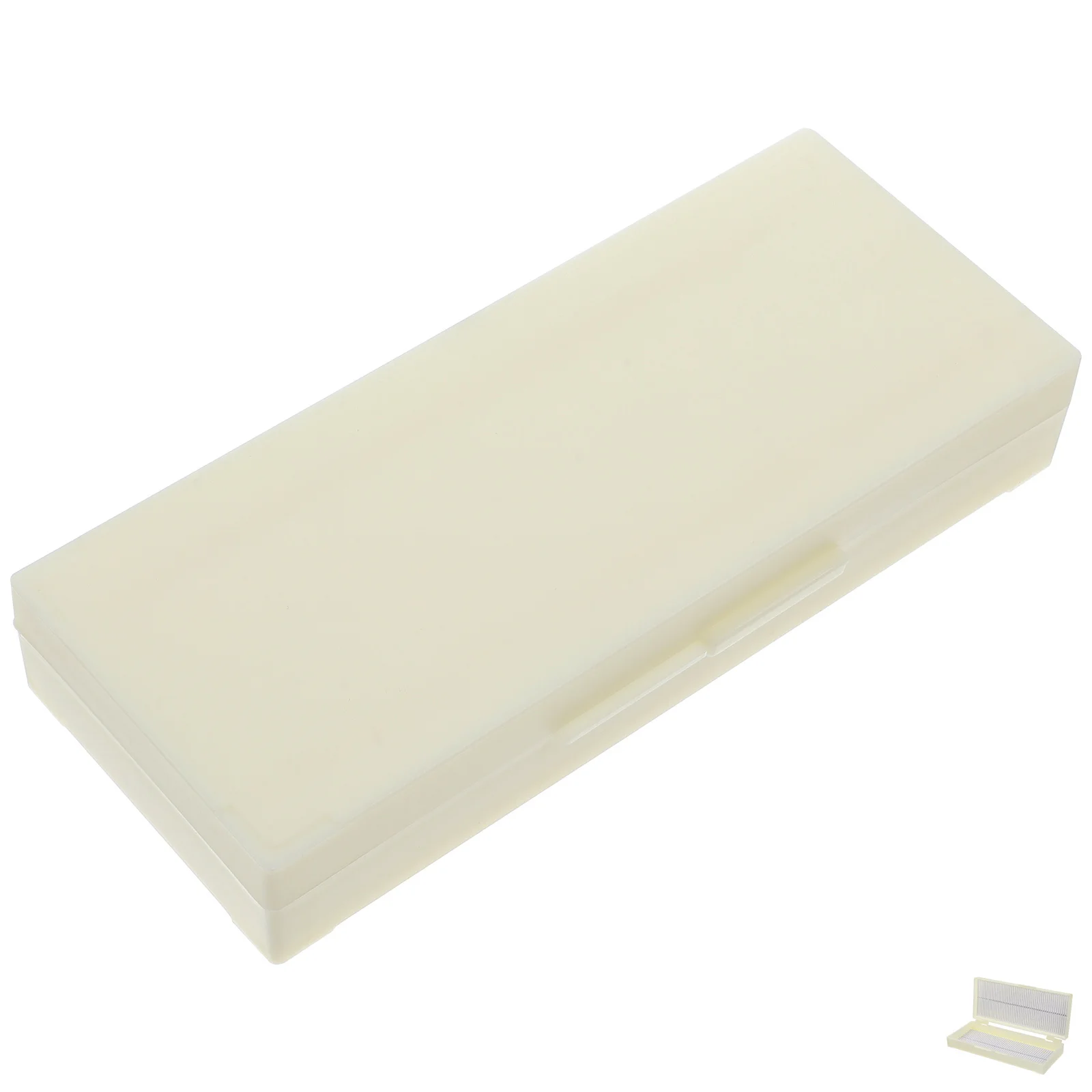 

Professional Storage Box For Microscope Slides With Numbered Slots Secure Clasp Scientific Slide Container Lab