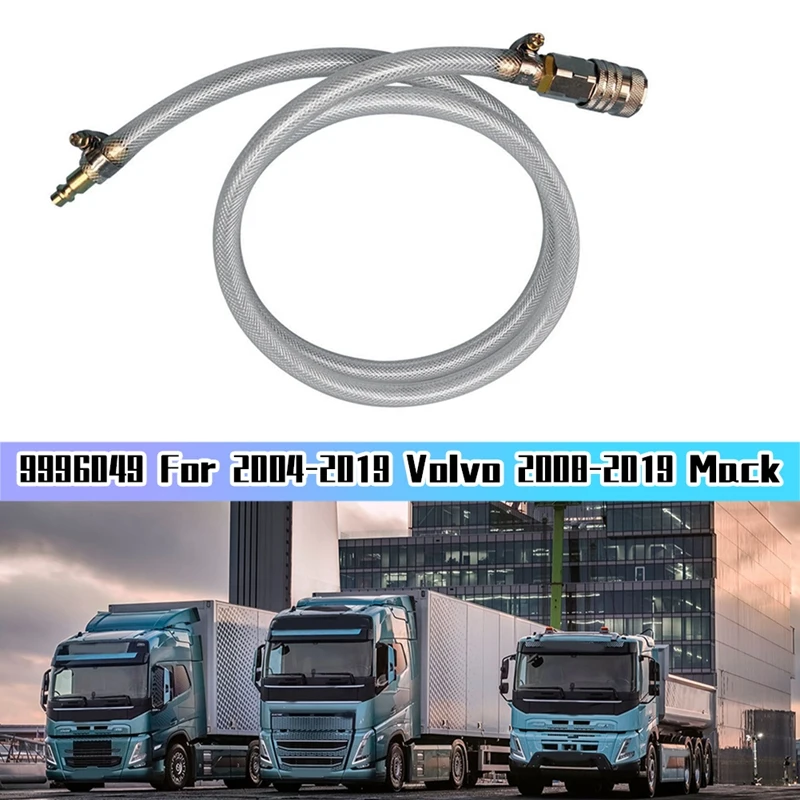 9996049 Radiator Cooling System Coolant Drain Hose Radiator Quick Adapter For Volvo 2004-2019 Mack 2008-2019