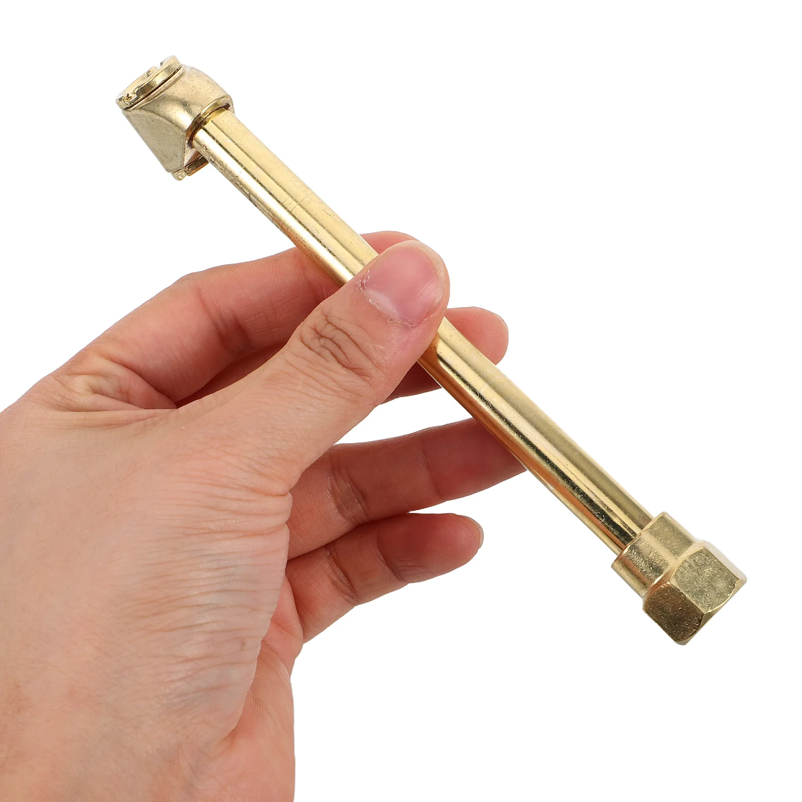 

Car Tire Inflator Head 1 4NPT Brass Thread Quick Connect Metal Nozzle Hose Pipe Fittings Copper Plated Connector Air Pump Chuck