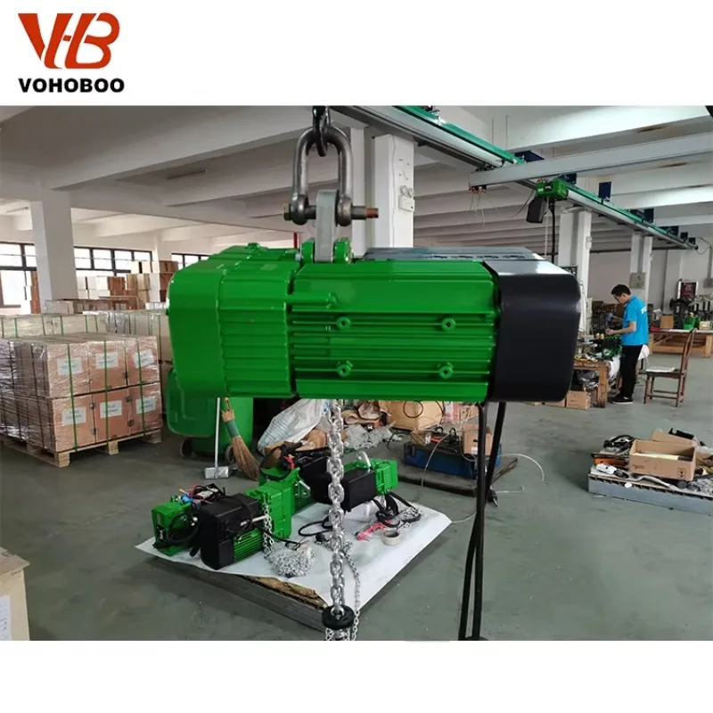 New Design 220V 380V IP55 Protection Motor Electric Chain Hoist