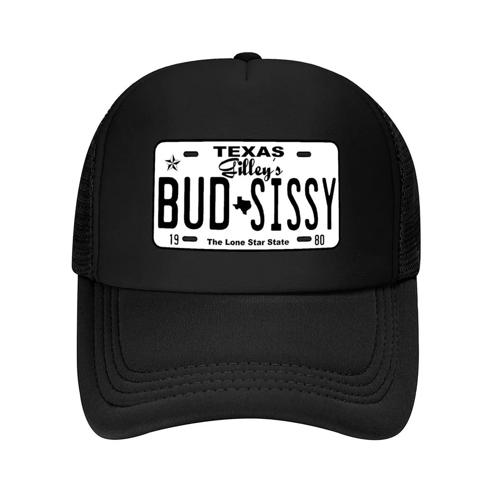 

Funny Gilley's Bud N Sissy Texas Cowboy Urban License Plate Gift Baseball Cap Golf Funny hats Woman Hats Men's
