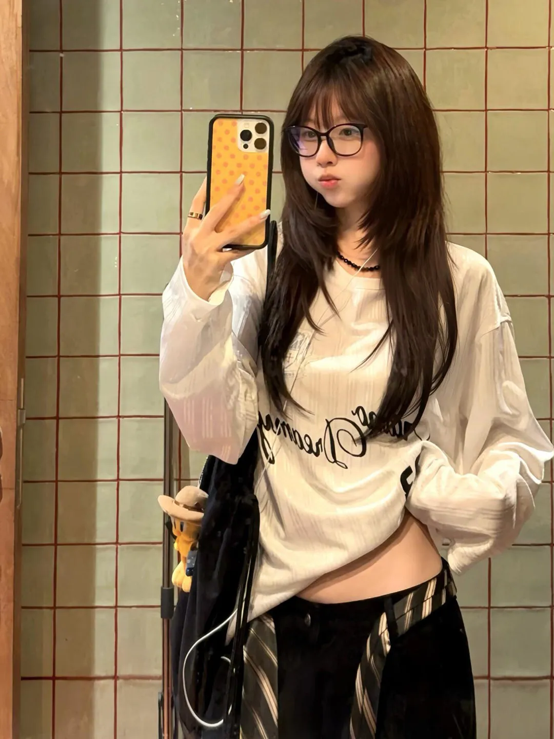 Loose Long Sleeve Digital Print T-Shirt Women's Early Autumn Lazy Casual Sun Protection Shirt Baseball Jersey Top