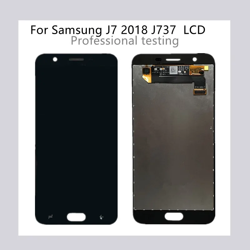 For Samsung Galaxy J7 2018 J737 J737A J737P J737V J737T LCD Display Touch Screen Digitizer Replacement Can Adjust Brightness