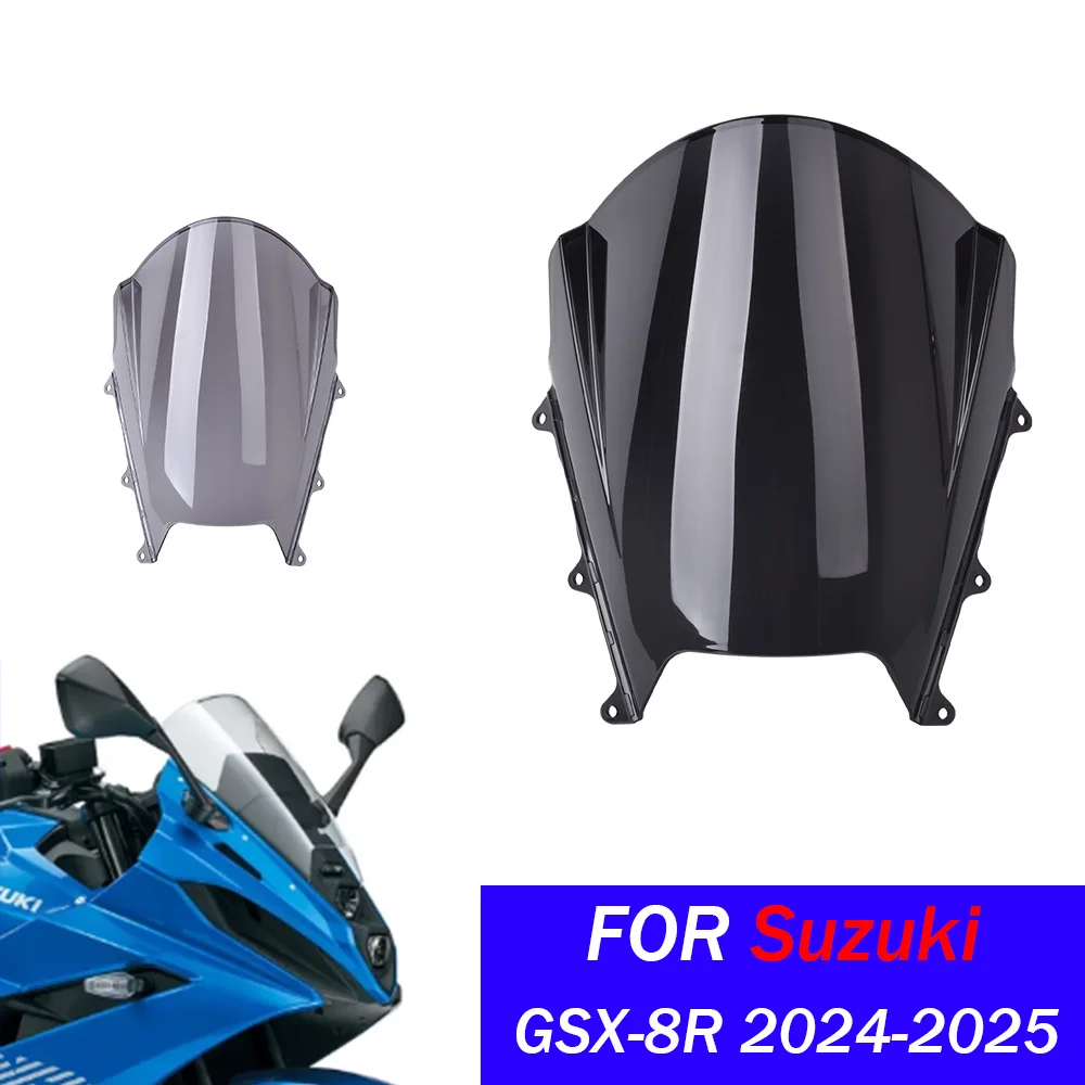 

﻿ Для Suzuki GSX 8R 2024 2025 GSX-8R GSX8R лобовое стекло мотоцикла передний ветрозащитный экран воздушные дефлекторы аксессуары