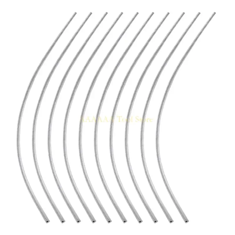 A2BE Professional 3mm Thick Steel Trimmer Rope 10PCS for Hard Vegetation