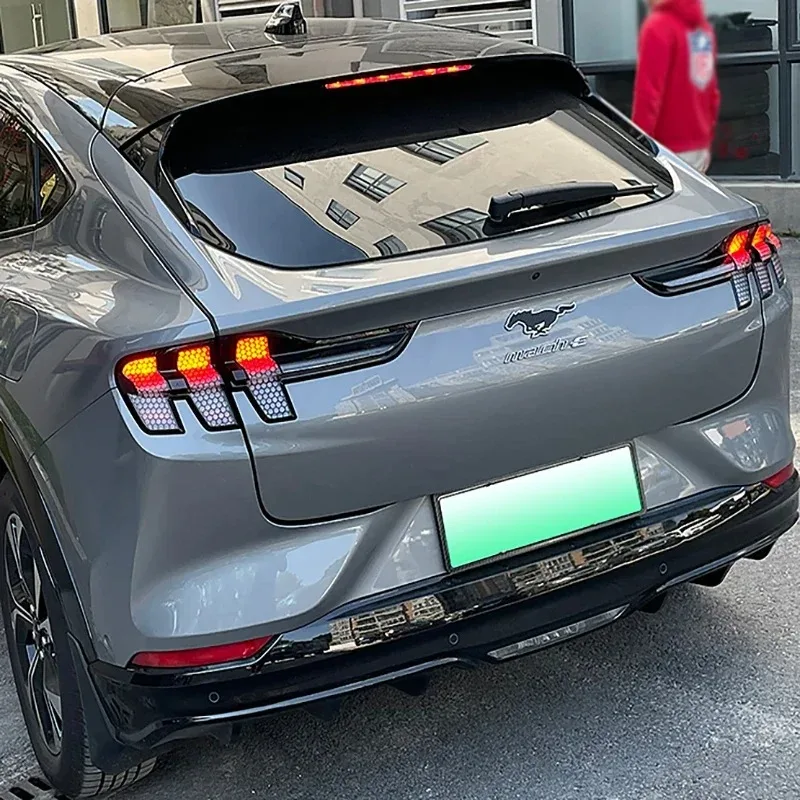 Tail Light Sticker for Ford Mustang Mach-E Honeycomb Cellular Decorative Lamp Stickers Auto Exterior Modification Accessories