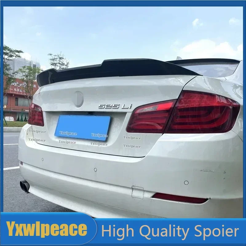 

PSM Style ABS Glossy Black Rear Trunk Lip Spoiler Car Accessories For BMW F10 F18 5 Series M5 2011 2012 2013 2014 2015 2016 2017