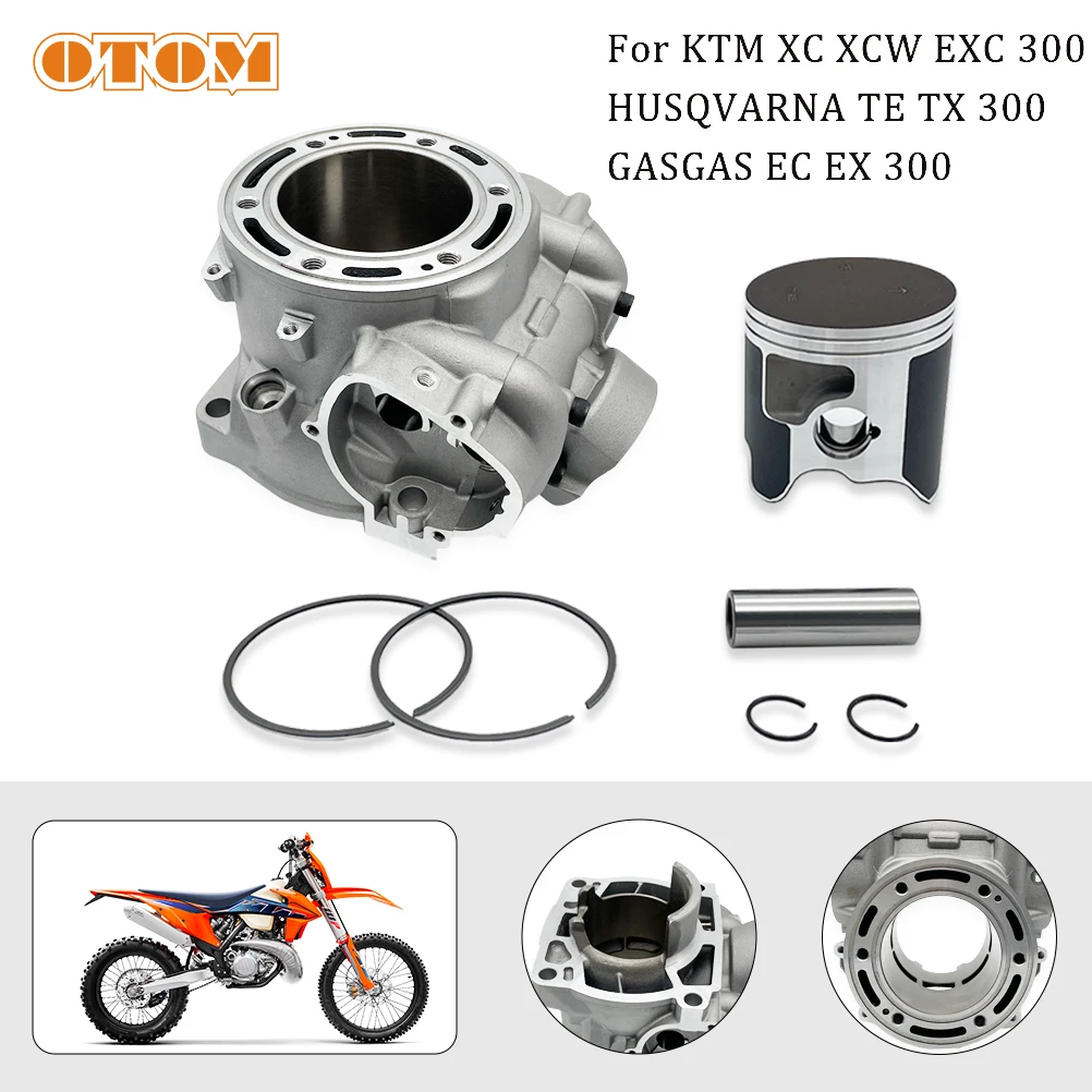 

OTOM Motorcycle Cylinder Block Kit 72mm For HUSQVARNA TE TX 300i KTM XC XCW EXC TPI GASGAS EC EX 300CC 19-23
