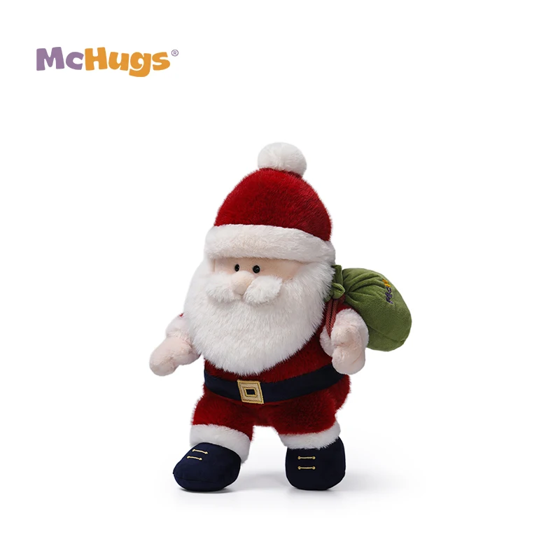 متوفر الأصلي 25 سنتيمتر Mchugs ثلجي عيد الميلاد ليلة سانتا كلوز ألعاب من القطيفة أريكة الحلي عيد ميلاد السنة الجديدة وهدايا عيد الميلاد