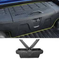 For Great Wall Poer Gwm Poer 2019-2026 Pickup Cars Tackle Container Box Holder ABS Plastic Organizer Car Trunk Storage Supplies