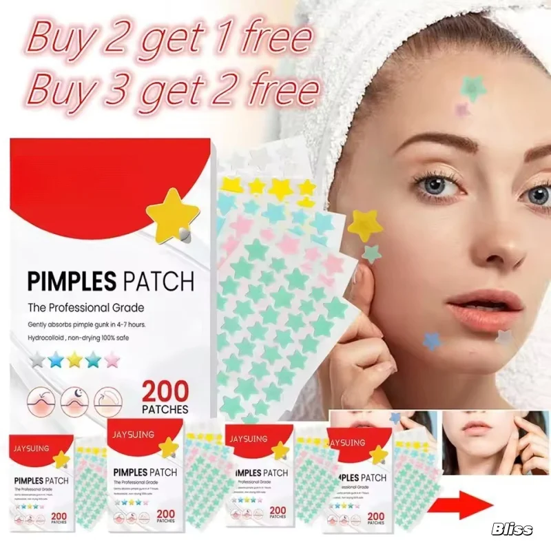 Acne Pimple Patch Hydrocolloid Spot Corrector for Face Repair Acne Patch Facial SkinCare Fade Blemish Pimple Marks Repair Patch