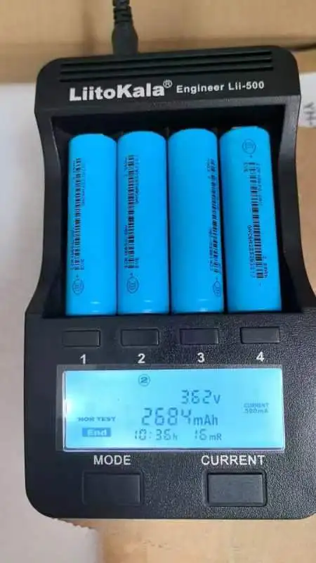 18650 3.7V 26v 2550mAh Lithium-ion ICR18650-26V Battery Suitable for Replacing Electronic Products Such as Toy Flashlights