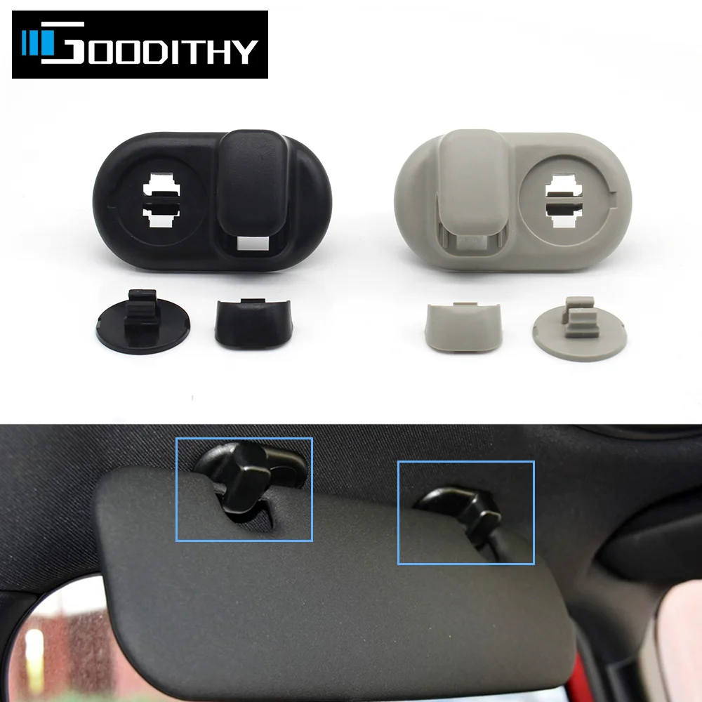 

LHD RHD Car Visor Makeup Mirror Clip Fixing Buckle For BMW MINI Cooper ONE JCW F54 F55 F56 51167375953 51167366963 51167375954