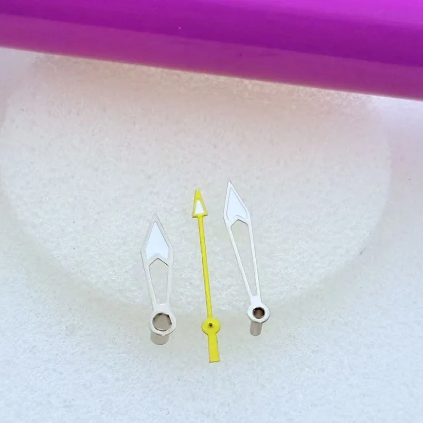 1set Watch accessories suitable for quartz 2035 movement hands, 3-pin green night light watch hands