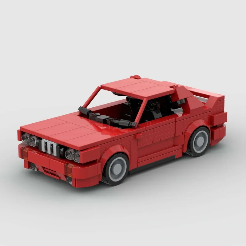 

MOC Red Sports Cars Building Blocks Bricks DIY Sets Gifts Toys For Boys & Girls & Adults 355PCS