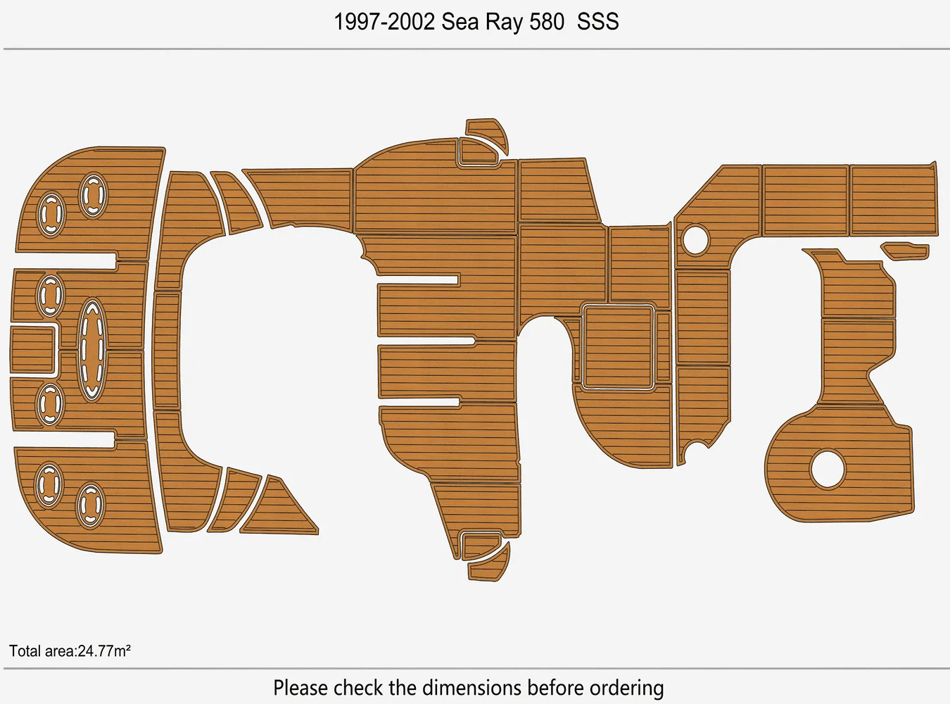 1997-2002 Sea Ray 580 SSS  1/4
