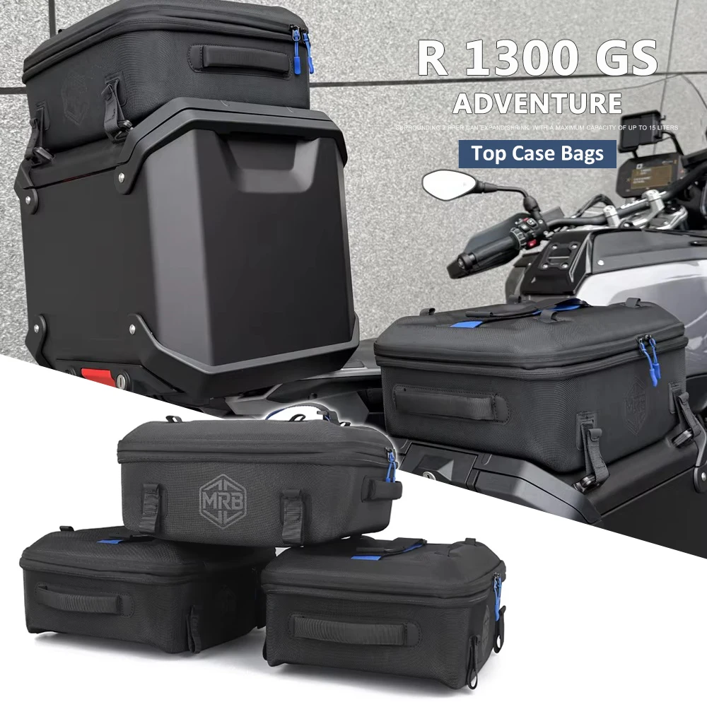 

2026 2025 2024 Top Box Panniers Bag Case R1300 GS ADV Panniers Bag Side Case Luggage Bags For BMW R1300GS Adventure R 1300 GS