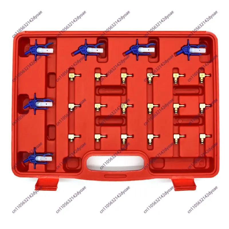 Diesel Injector Flow Meter Test Set Common Rail Adapter Diesel Injector Tester Oil Return Measuring Instrument