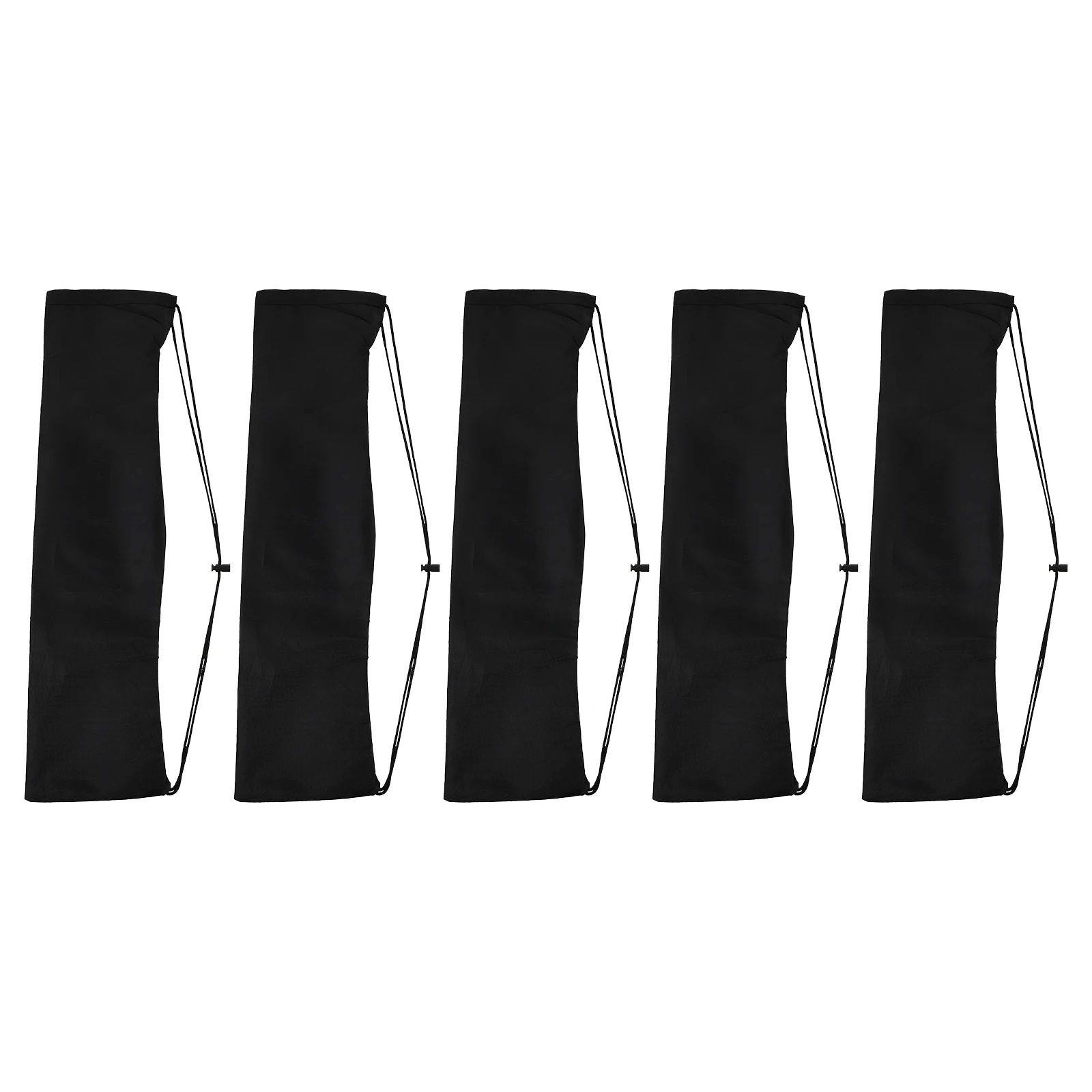 

5pcs Tripod Storage Bag Lightweight Portable Camera Equipment Organizer Pouch Black Photography Stand Case Carrying Shoulder
