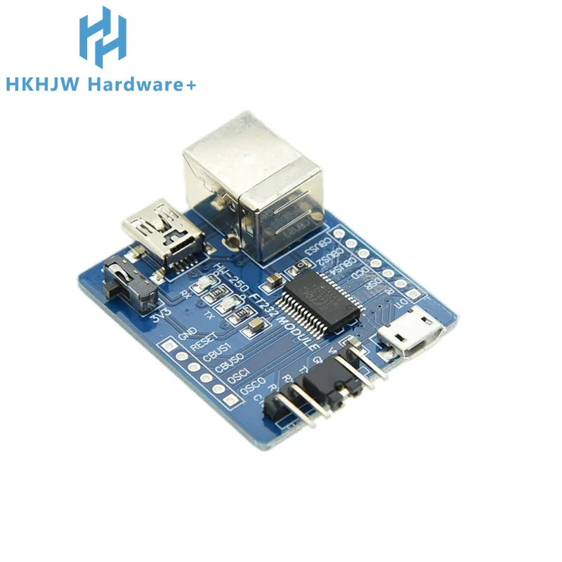 3 in 1 USB to Serial Port Module USB Type B / MINI USB / Micro USB 3 Interface to UART FT232RL  Module for Arduino