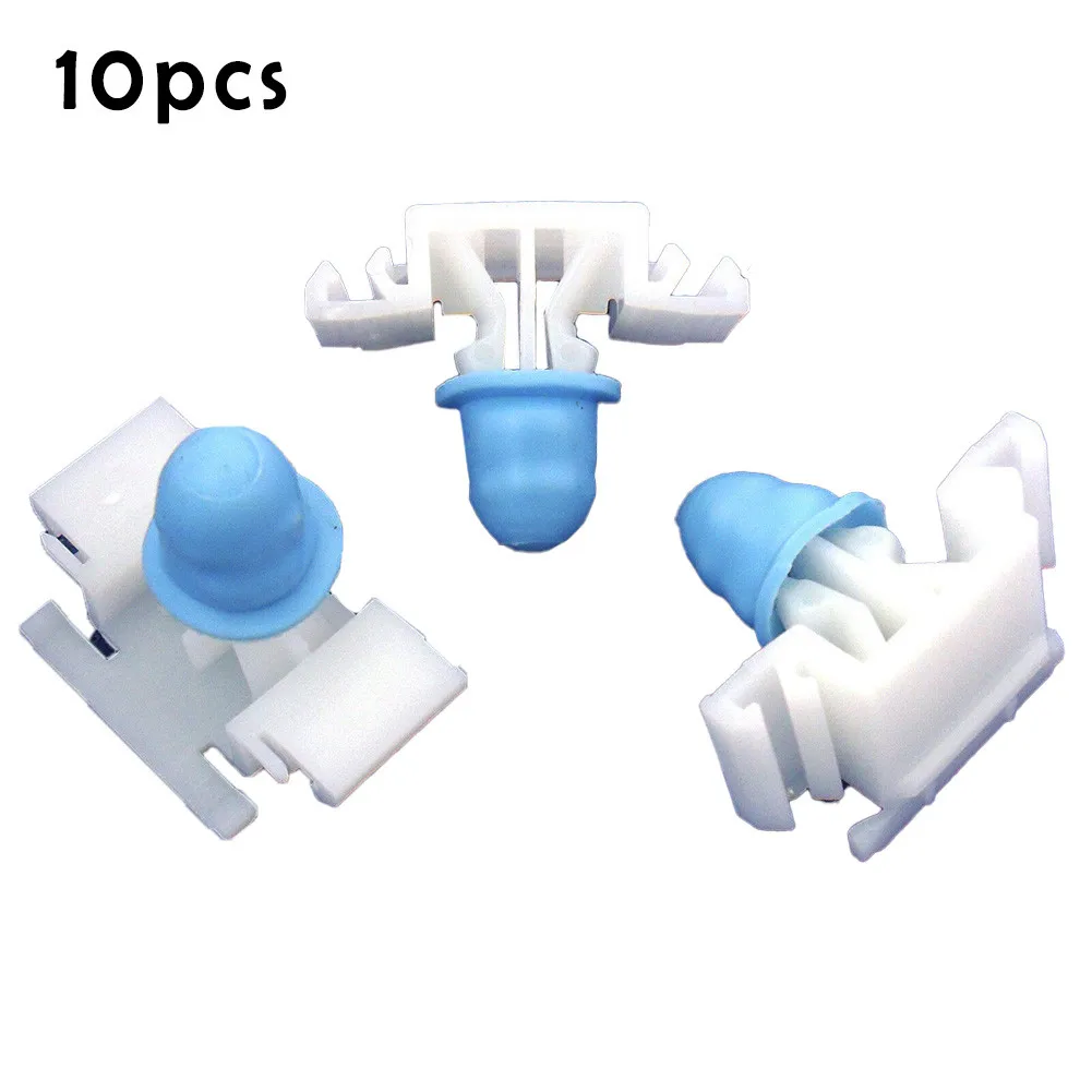 10pcs Car Exterior Side Moulding / Door Bumpstrip Fastener Clips 51132251394 For BMW E36 Auto Accessories