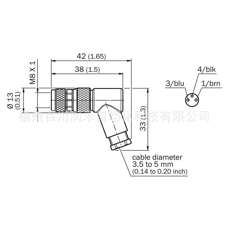 DOS-0803-WSK Sick Sensor Accessories Plug Connector 6053168 New Original Inquiry