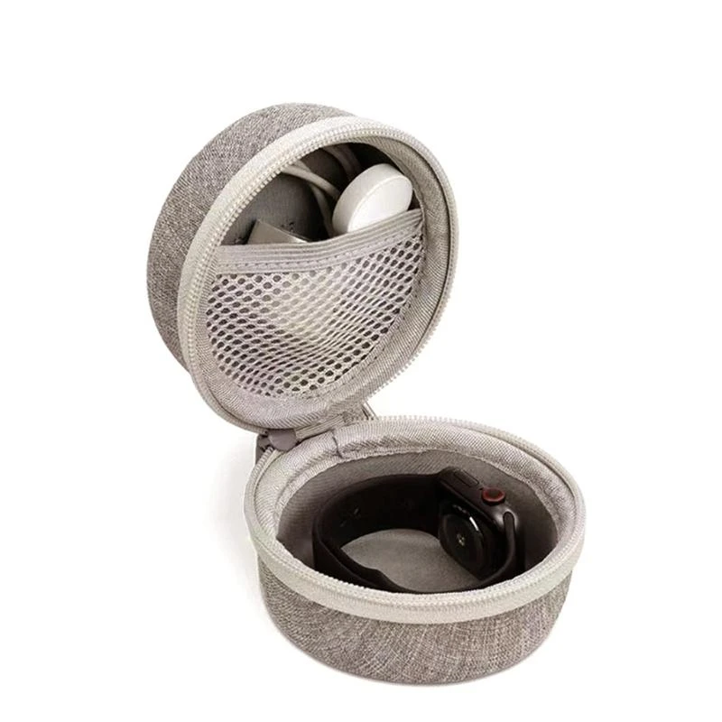 Drop-resistant Travel Watch Carrying Case Storage Box for Wristwatch Soft Interior Watch Container Shockproof Dustproof