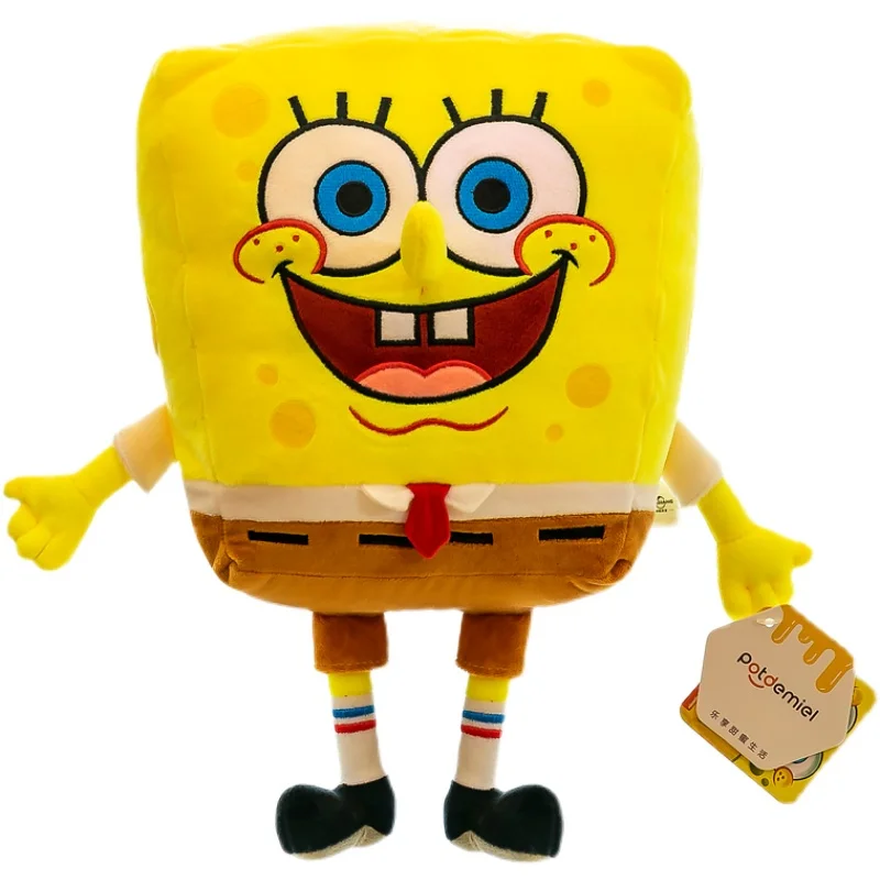 لطيف الإسفنج بوب أفخم Squarepants باتريك يوجين H. Krabs غاري أفخم دمية Kawaii طفل الكرتون أنيمي الطرفية لعبة هدية عيد الميلاد #6