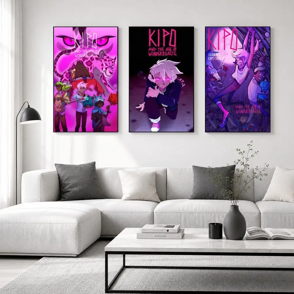 Anime Fantasy K-Kipo and the Age of Wonderbeasts Poster High-definition posters, wall art for living room and home decor.