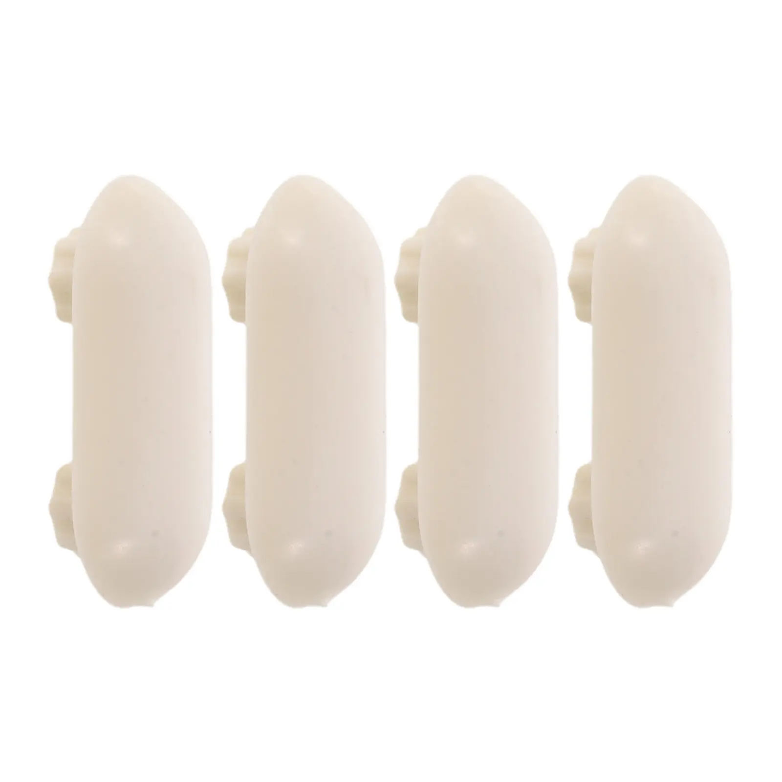 4Pcs Toilet Lid Bumper Set Noise Dampening Seat Spacers Non Slip Replacement Pads for Toilet Seat Cushioning Home